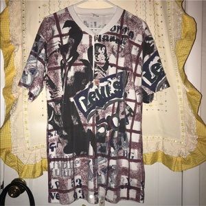 vintage 80’s Levi’s 501 Graffiti shirt
